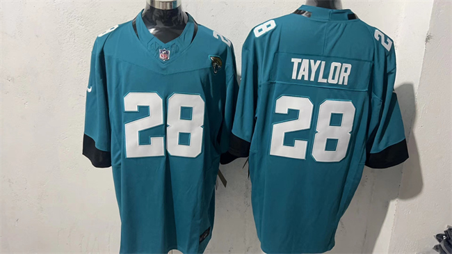 Men's Teal Jacksonville Jaguars #28 Fred Taylor 2026 F.U.S.E. Vapor Untouchable Limited Stitched Jersey